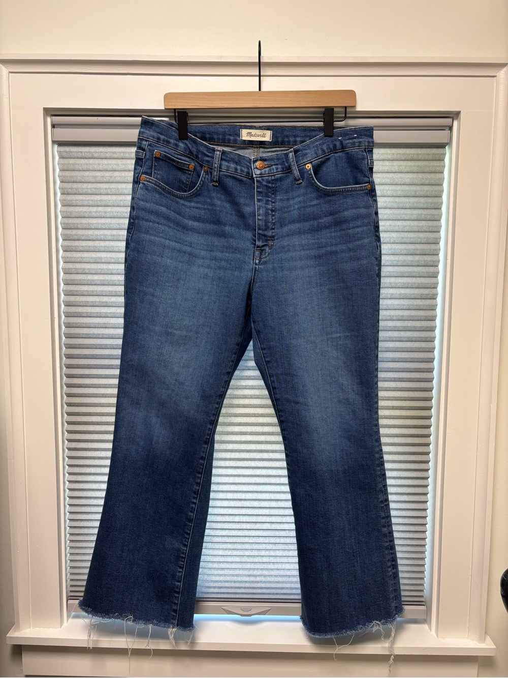 Madewell Mid Rise Kick out Jeans